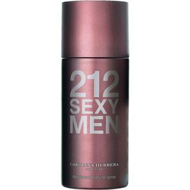 CAROLINA HERRERA 212 SEXY DEODORANT SPRAY FOR MEN 150 ML