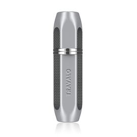 TRAVALO VECTOR REFILLABLE PERFUME SPRAYER 5 ML SILVER