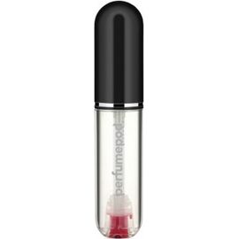 TRAVALO PERFUME POD PURE REFILLABLE PERFUME SPRAYER 5 ML BLACK