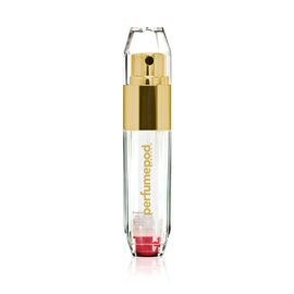 TRAVALO PERFUME POD CRYSTAL REFILLABLE PERFUME SPRAYER 5 ML GOLD