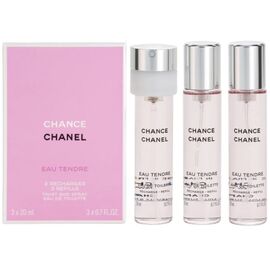 CHANEL CHANCE EAU TENDRE EDT 3X20ML REFILL