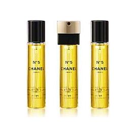 CHANEL N°5 EAU DE TOILETTE EDT 3X20 ML REFILLABLE