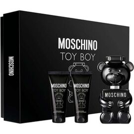 MOSCHINO TOY BOY EAU DE PARFUM FOR MEN 50 ML + SPRCHOVÝ GEL 50 ML + BALZÁM PO HOLENÍ 50 ML GIFT SET