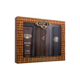 CUBA PRESTIGE GIFT SET EDT 90 ML, SHOWER GEL 200 ML AND AFTERSHAVE 100 ML