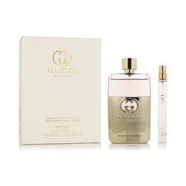 GUCCI GUILTY POUR FEMME EAU DE PARFUM GIFT SET EDP 90 ML AND MINIATURE EDP 10 ML