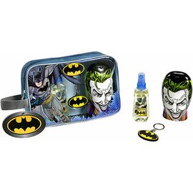 FRAGRANCES FOR CHILDREN BATMAN GIFT SET EDT 90 ML, PĚNA DO KOUPELE A ŠAMPON 2V1  300 ML A PŘÍVĚSEK