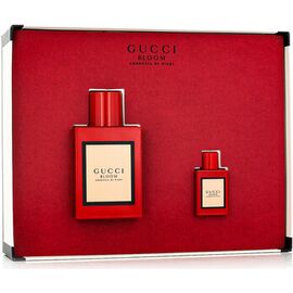 GUCCI BLOOM AMBROSIA DI FIORI GIFT SET EDP 50 ML AND MINIATURE EDP 5 ML
