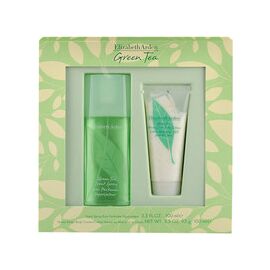 ELIZABETH ARDEN GREEN TEA GIFT SET EDP 100 ML AND BODY CREAM GREEN TEA S MEDOVÝMI KAPKAMI 100 ML