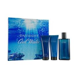 DAVIDOFF COOL WATER MAN UNITED GIFT SET EDT 125 ML AFTER SHAVE BALM 75 ML COOL WATER AND COOL WATER SHOWER GEL 75 ML