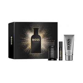 HUGO BOSS BOSS BOTTLED PARFUM GIFT SET PARFUM 100 ML, MINIATURKA 10 ML A SHOWER GEL 100 ML