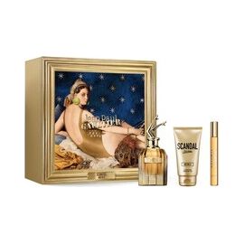 JEAN PAUL GAULTIER SCANDAL ABSOLU GIFT SET PARFUM 80 ML, BODY LOTION 75 ML AND MINIATURE 10 ML