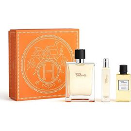HERMÈS TERRE D´HERMÈS GIFT SET EDT 100 ML, MINIATURKA EDT 15 ML A AFTER SHAVE ( AFTERSHAVE ) 40 ML
