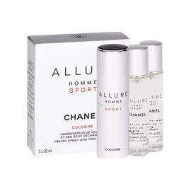 CHANEL ALLURE HOMME SPORT COLOGNE EDC ( 3 X 20 ML )