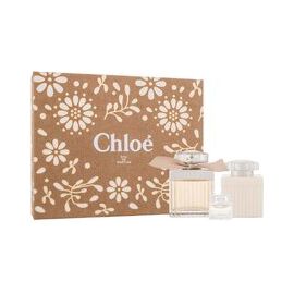 CHLOÉ CHLOE GIFT SET EDP 75 ML BODY LOTION 100 ML AND CHLOÉ CHLOÉ MINATURE EDP 5 ML
