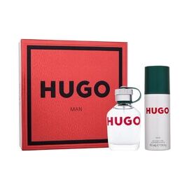 HUGO BOSS HUGO GIFT SET EDT 75 ML AND DEOSPRAY 150 ML
