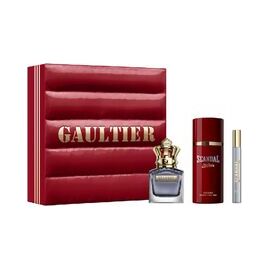 JEAN PAUL GAULTIER SCANDAL POUR HOMME GIFT SET EDT 100 ML, DEOSPRAY 150 ML AND MINIATURE EDT 10 ML