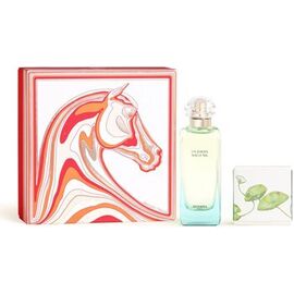 HERMÈS UN JARDIN SUR LE NIL GIFT SET EDT 100 ML A TUHÉ MÝDLO 50 G