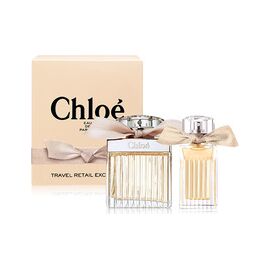 CHLOÉ CHLOE GIFT SET EDP 75 AND HANDBAG PACKAGING CHLOE EDP 20 ML