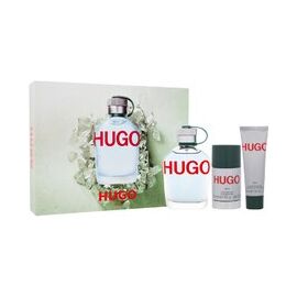 HUGO BOSS HUGO GIFT SET EDT 125 ML, SHOWER GEL HUGO 50 ML A DEOSTICK HUGO 75ML