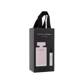 NARCISO RODRIGUEZ FOR HER EDP 100ML GIFT SET AND PURE MUSC EDP 10ML MINIATURE