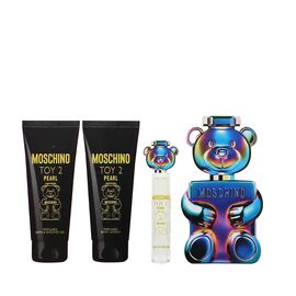 MOSCHINO TOY 2 PEARL GIFT SET EDP 100 ML, BODY LOTION 100 ML, SHOWER GEL 100 ML AND MINIATURE EDP 10 ML
