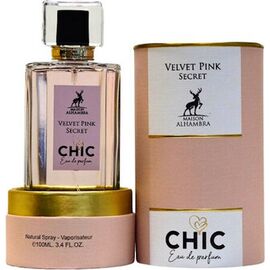 MAISON ALHAMBRA CHIC VELVET PINK SECRET EDP 100ML