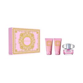 VERSACE BRIGHT CRYSTAL GIFT SET EDT 50 ML, BODY LOTION BRIGHT CRYSTAL 50 ML AND SHOWER GEL 50 ML BRIGHT CRYSTAL FREE
