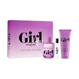 ROCHAS GIRL LIFE GIFT SET EDP 75ML, MINI EDP 7,5ML AND BODY BALM 100ML