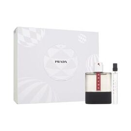 PRADA LUNA ROSSA CARBON GIFT SET EDT 100 ML AND MINIATURE EDT 10 ML