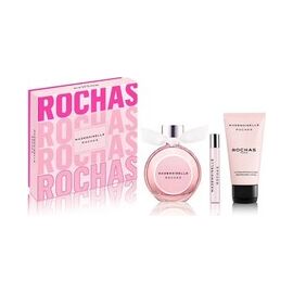 ROCHAS MADEMOISELLE ROCHAS GIFT SET EDP 50 ML, BODY LOTION 50 ML AND MINIATURE EDP 7.5 ML
