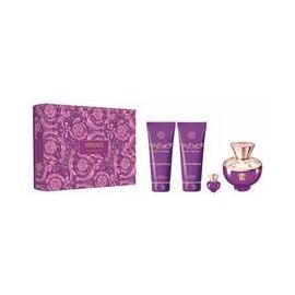 VERSACE DYLAN PURPLE POUR FEMME GIFT SET EDP 100 ML, SHOWER GEL 100 ML, SHOWER GEL 100 ML A MINIATURKA EDP 5 ML