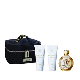 VERSACE EROS POUR FEMME GIFT SET EDP 100 ML, BODY LOTION 100 ML, SHOWER GEL 100 ML AND HANDBAG