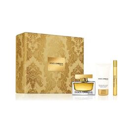 DOLCE GABBANA THE ONE GIFT SET EDP 75 ML, BODY LOTION 50 ML AND MINIATURE EDP 10 ML