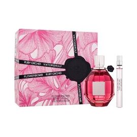 VIKTOR & ROLF FLOWERBOMB RUBY ORCHID GIFT SET EDP 100 ML AND MINIATURE EDP 10 ML
