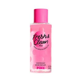 VICTORIA´S SECRET PINK FRESH & CLEAN BRIGHT APPLE X CAMPUS LIFE TĚLOVÝ SPREJ 250ML