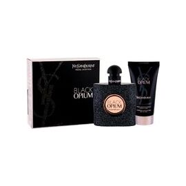 YVES SAINT LAURENT BLACK OPIUM GIFT SET EDP 50ML + BODY LOTION 50ML