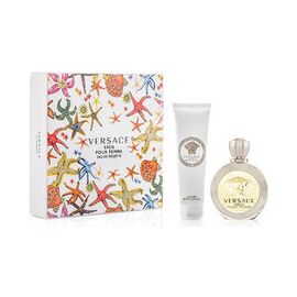 VERSACE EROS POUR FEMME GIFT SET EDT 100 ML AND BODY LOTION 150 ML