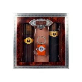 CUBA GOLD GIFT SET EDT 100 ML AFTER SHAVE CUBA GOLD 100 ML AND KEYCHAIN