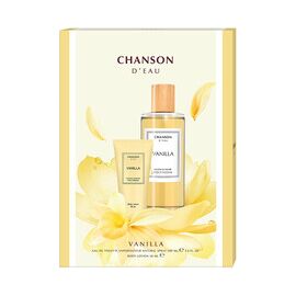 CHANSON D´EAU VANILLA GIFT SET EDT 100 ML A BODY LOTION 50 ML