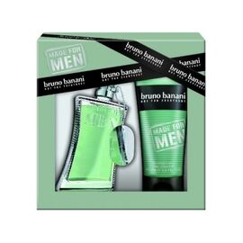 BRUNO BANANI MADE FOR MEN GIFT SET EDT 30 ML SHOWER GEL AND MADE FOR MEN 50 ML
