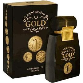 NEW BRAND PERFUMES PRESTIGE GOLD EDT 100ML