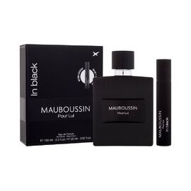 MAUBOUSSIN POUR LUI IN BLACK GIFT SET EDP 100 ML AND EDP 20 ML