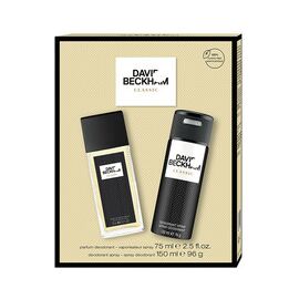 DAVID BECKHAM CLASSIC GIFT SET DEODORANT 75 ML AND DEOSPRAY 150 ML