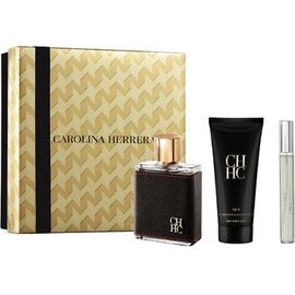 CAROLINA HERRERA CH FOR MAN DÁRKOVÁ SADA EDT 100 ML, MINAITURKA EDT 10 ML A AFTER SHAVE BALSAM ( BALZÁM PO HOLENÍ ) 100 ML