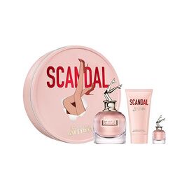 JEAN PAUL GAULTIER SCANDAL GIFT SET EDP 80 ML, BODY LOTION 75 ML AND MINIATURE EDP 6 ML