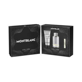 MONT BLANC EXPLORER PLATINUM GIFT SET EDP 100 ML, SHOWER GEL 100 ML AND MINIATURE EDT 7.5 ML