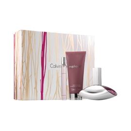 CALVIN KLEIN EUPHORIA GIFT SET EDP 100 ML, BODY LOTION EUPHORIA 200 ML AND MINIATURE EUPHORIA EDP 10 ML