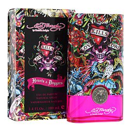 CHRISTIAN AUDIGIER ED HARDY HEARTS & DAGGERS FOR HER EAU DE PARFUM FOR WOMEN 100 ML