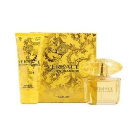VERSACE YELLOW DIAMOND GIFT SET EDT AND 90 ML BODY LOTION 100 ML YELLOW DIAMOND
