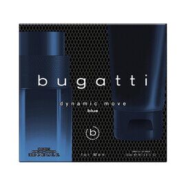 BUGATTI DYNAMIC MOVE BLUE GIFT SET EDT 100 ML AND SHOWER GEL 200 ML